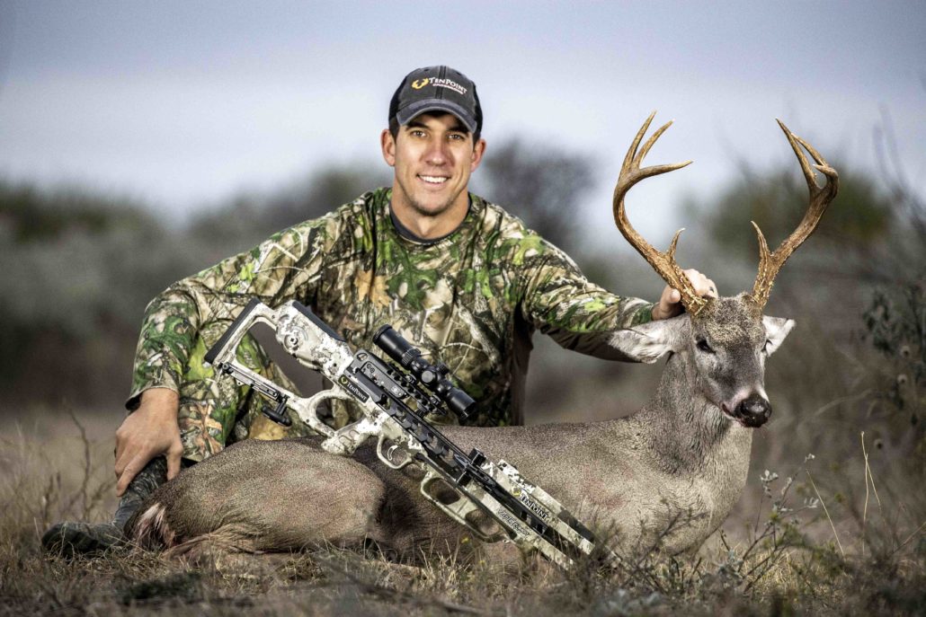 Brian Flaherty Posing with Deer