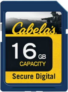 Cabela's SD Pro Memory Card